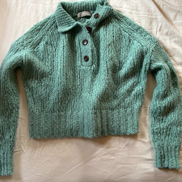 Everlane Sweaters - Everlane Medium Green Mist Sweater